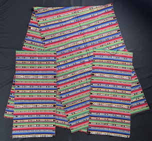 Peruvian South American Textile Panels