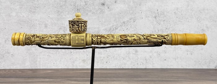 Chinese Resin Opium Pipe