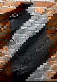 Johnson Leathers Leather Motorcycle Vest