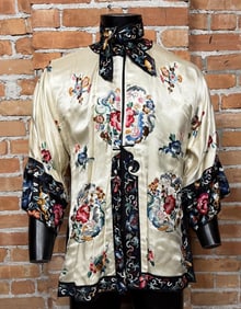 Antique Chinese Silk Kesi Robe