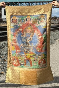 Tibetan Buddhist Thangka Painting