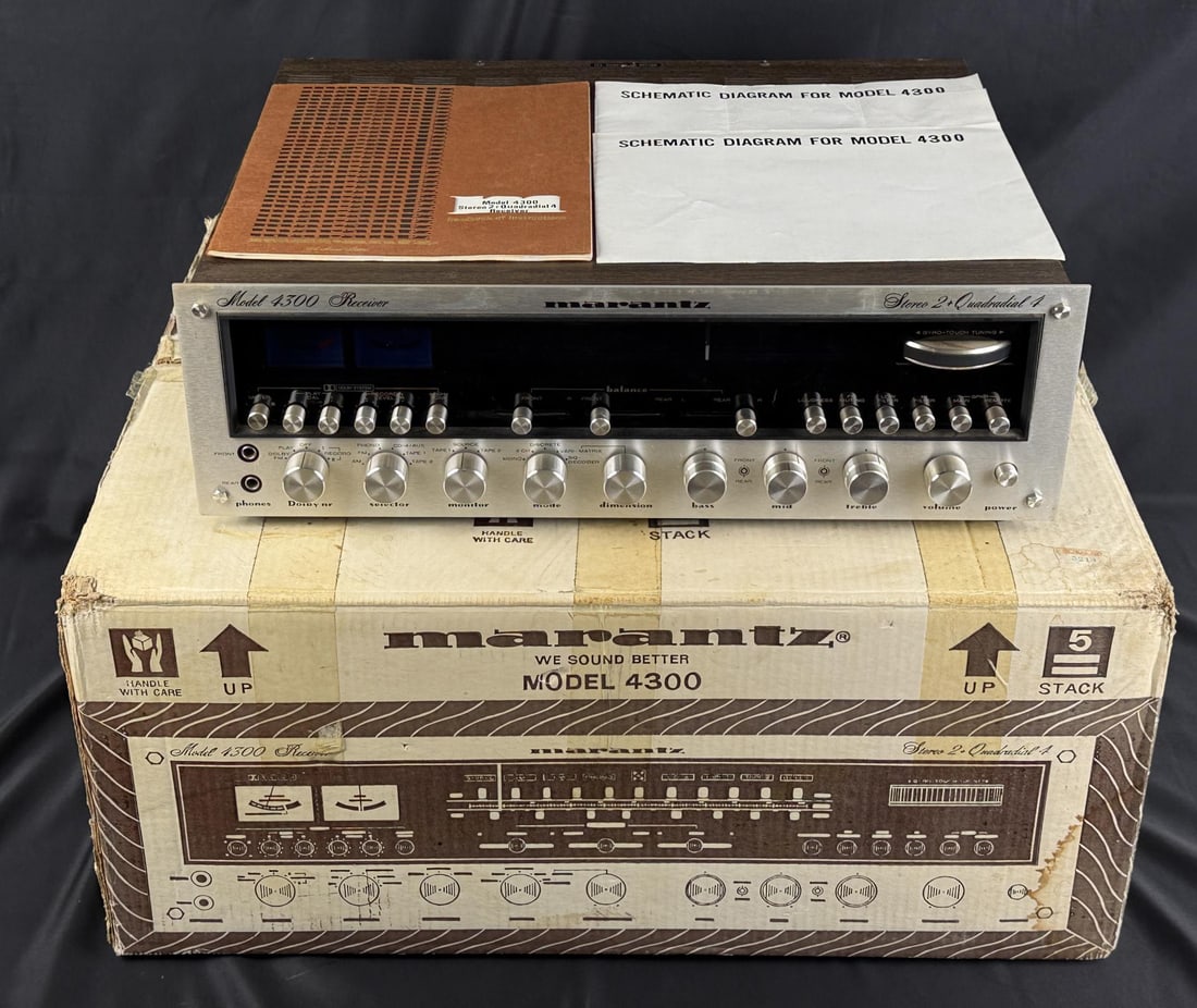 Marantz 4300 Stereo 2+ Quadradial 4 Receiver (1 of 10)