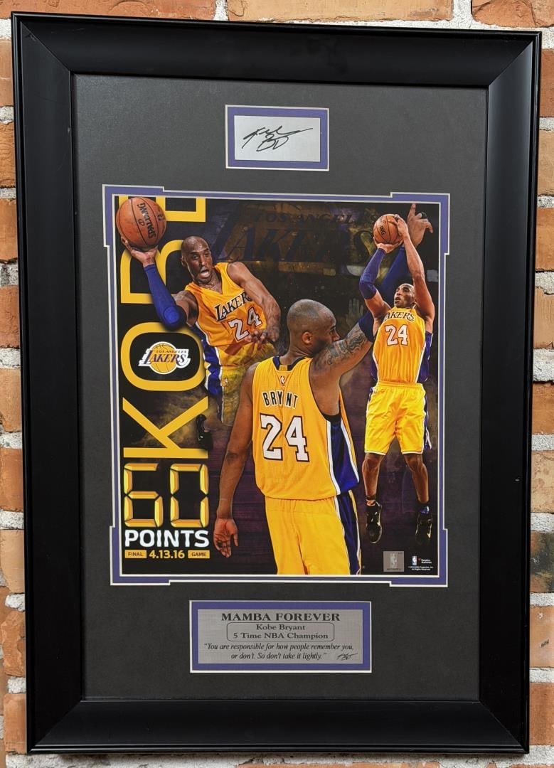 Mamba Forever Kobe Bryant Framed Print (1 of 6)