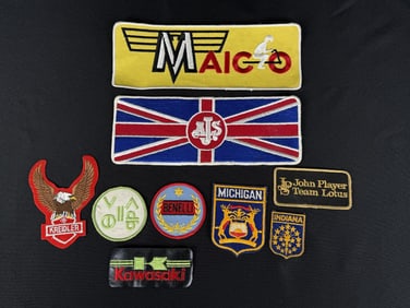 Vintage Motorcycle Jacket Patches