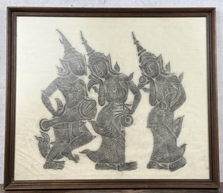 Thai Temple Rubbing