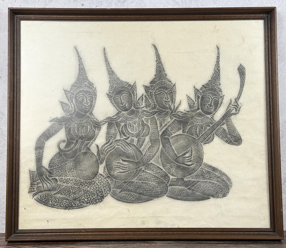 Thai Temple Rubbing (1 of 3)