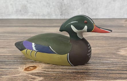 Painted Duck Decoy
