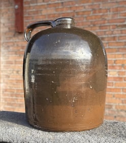 Red Wing Brown Glaze Beehive Stoneware Jug