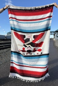 Mexican Acapulco Blanket Rug