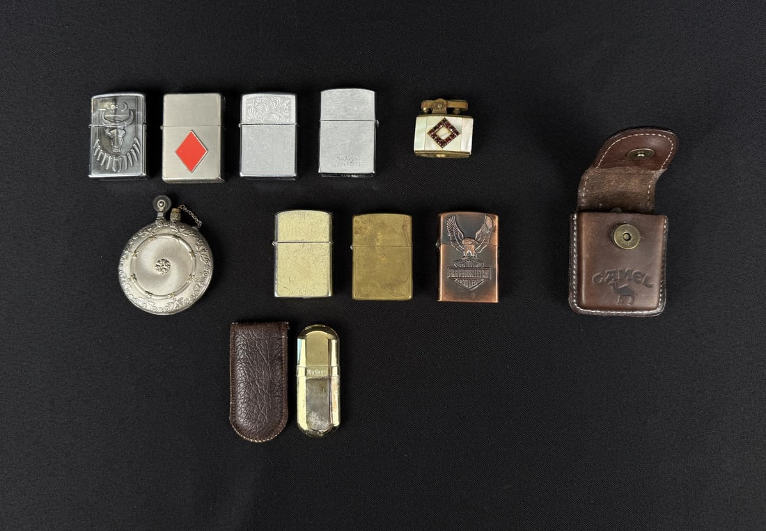 Collection Of Zippo Cigarette Lighters (1 of 12)