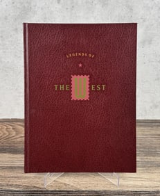 Legends Of The West Postage Stamp Book