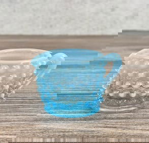 Fenton Glass Hobnail Creamer