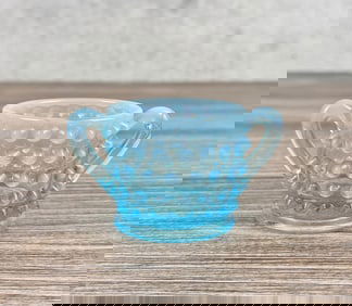 Fenton Glass Hobnail Sugar Dish