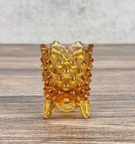 Fenton Glass Hobnail Toothpick Holder