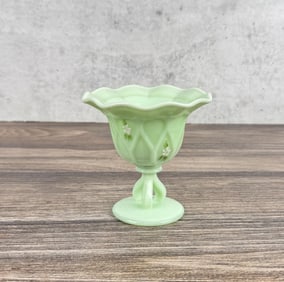 Westmoreland Glass Jadeite Candy Dish