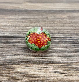 Millefiori Art Glass Paperweight