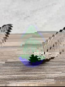 Hand Blown Art Glass Paperweight