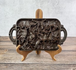 John Wright Cast Iron Animal Puzzle Mold