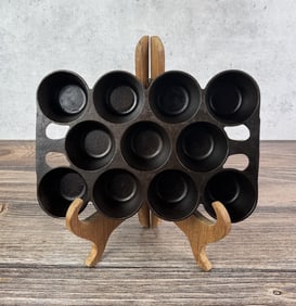 Griswold Cast Iron No 10 Muffin Pan 948