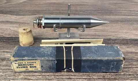 Browne & Sharpe 12 Ounce Mercury Plumb Bob 790