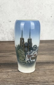 Royal Copenhagen Roskilde Cathedral Vase 4557