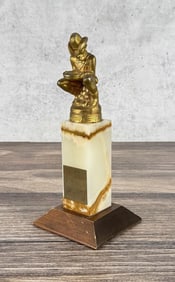 Onyx Prospector Gold Miner Trophy
