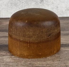 Millinery Wood Cowboy Hat Form