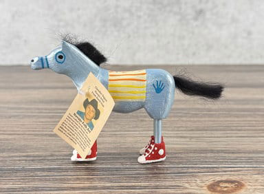 Chandler Begaye Navajo Folk Art Wood Carving