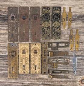 Collection of Eastlake Door Push Plates