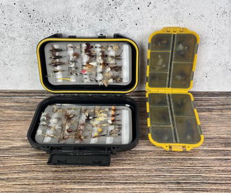 Group of Montana Fly Fishing Flies