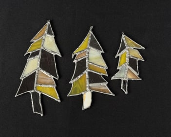 Stained Glass Tree Light Catcher Windows