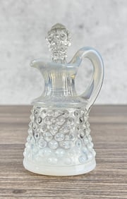 Fenton Glass Hobnail Cruet