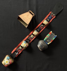 Collection Of Swiss Alpine Cow Bells