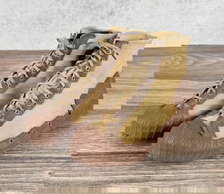 Vintage Streamwood Felt Bottom Fly Fishing Shoes