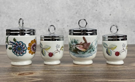 Group Of Royal Worcester Egg Coddlers