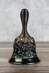 Fenton Carnival Glass Daisy & Button Bell