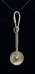 Taxco Mexico Sterling Silver Sombrero Key Chain