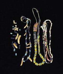 Collection of Native American Indian Trade Beads