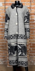 Buffalo Run Designs Marcia Montana Wool Overcoat