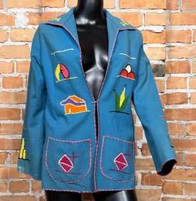 1940s Embroidered Mexican Jacket