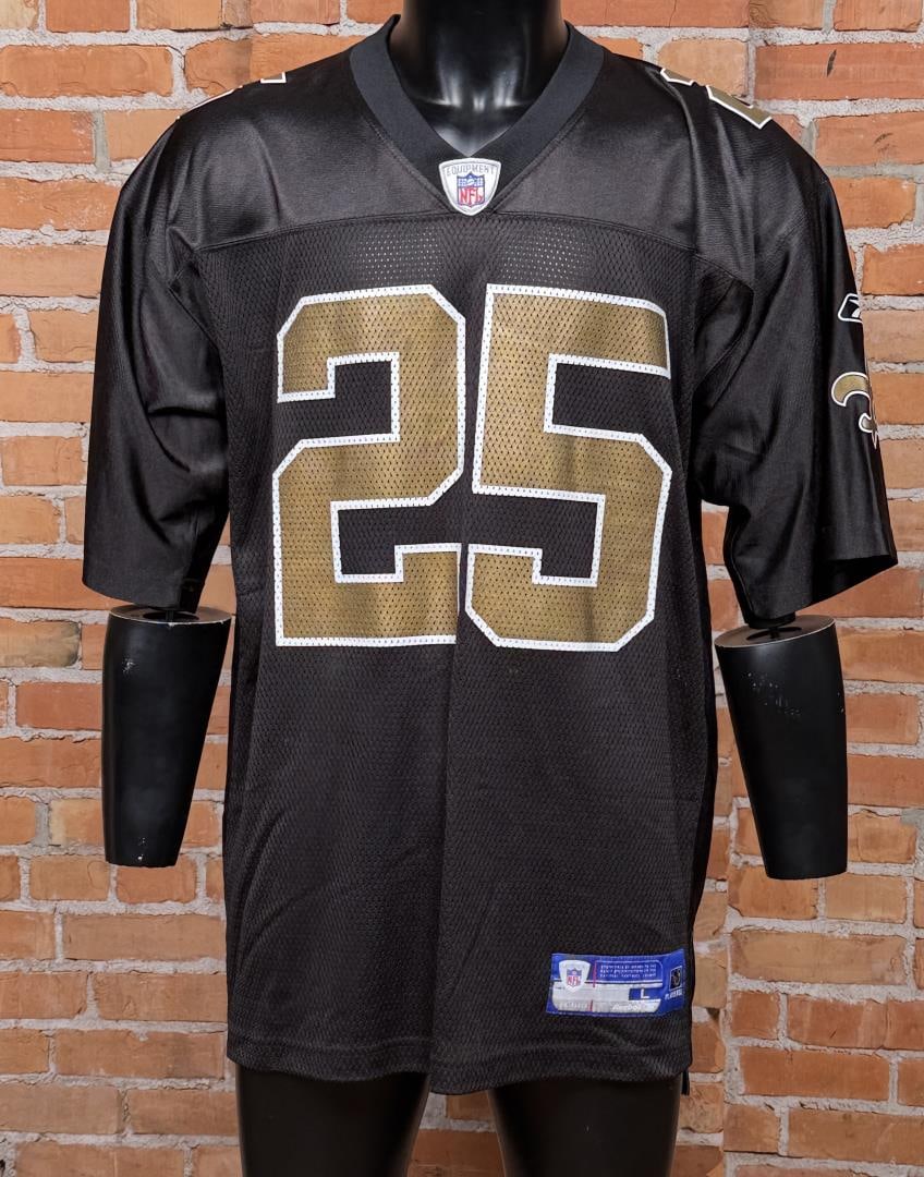 New Orleans Saints NFL Reggie Bush Football Jersey: Size Large.
