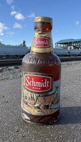 Schmidt Inflatable Beer Bottle Store Display Sign