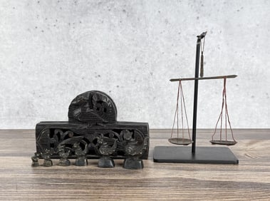 Burmese Opium Scale and Weights