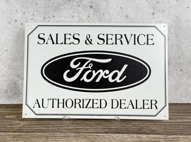 Ford Sales & Service Authorized Dealer Sign