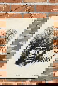 B.J. Williams The Phantom Montana Marble Plaque