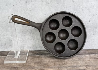 Cast Iron Aebleskiver Pan