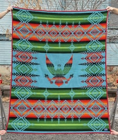 Pendleton Wool Blanket Chief Eagle Seelatsee