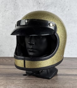 Full Face Metal Flake Motorcycle Helmet