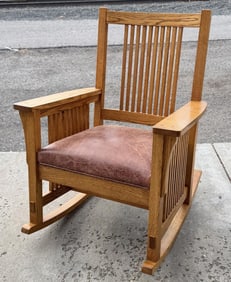 Mission Oak Rocking Chair