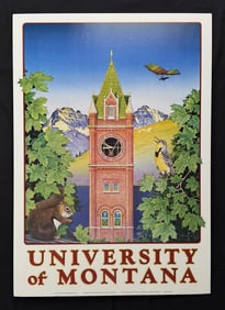 Monte Dolack University of Montana Print